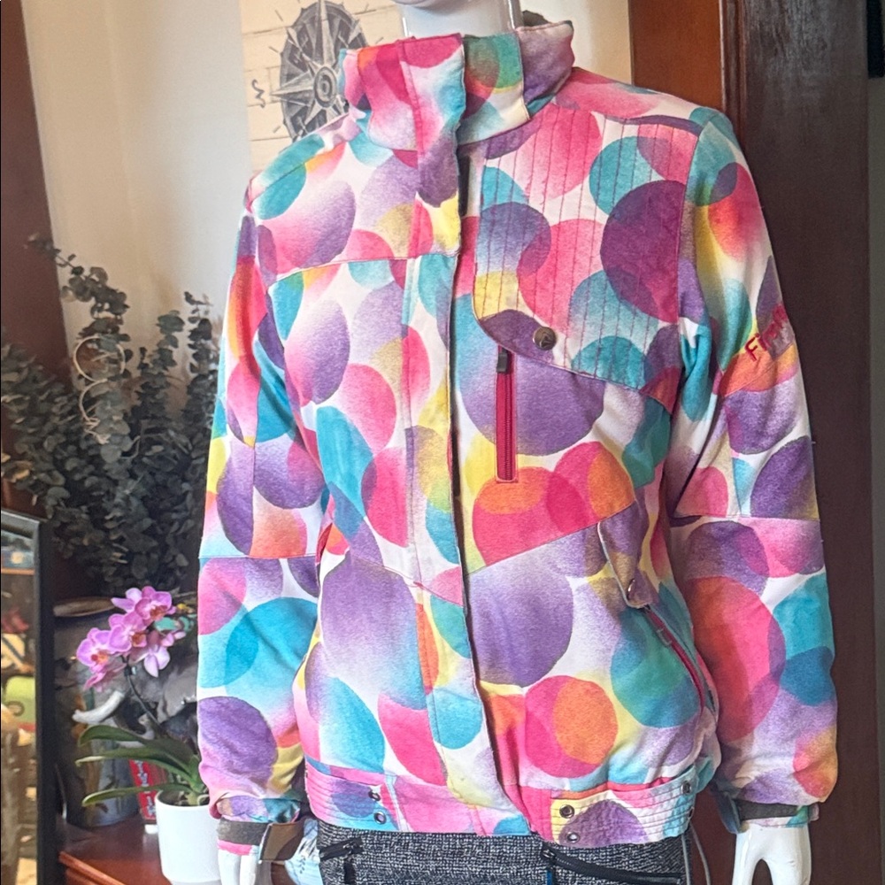 Firefly size large winter jacket Colorful Waterproof with multiple functions.